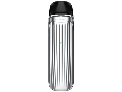 Vaporesso LUXE QS E-Zigaretten Set einschließlich USB-C-Kabel und Bedienungsanleitung.