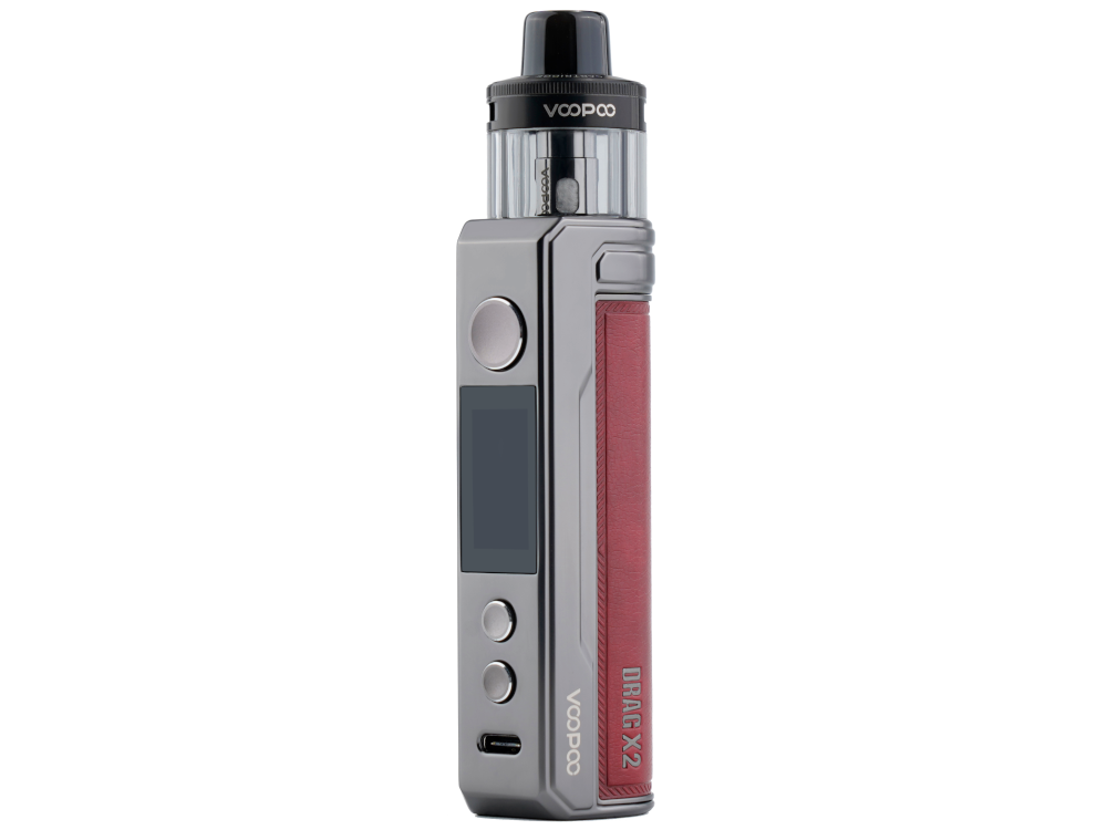 VooPoo - Drag X2 E-Zigaretten Set Mit 80 Watt, 5ml Tank, Top-Airflow & GENE TT 2.0 Chipsatz