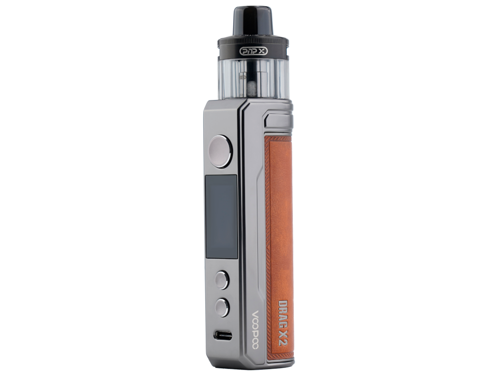 VooPoo - Drag X2 E-Zigaretten Set Mit 80 Watt, 5ml Tank, Top-Airflow & GENE TT 2.0 Chipsatz