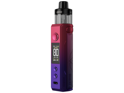 VooPoo - Drag X2 E-Zigaretten Set Mit 80 Watt, 5ml Tank, Top-Airflow & GENE TT 2.0 Chipsatz