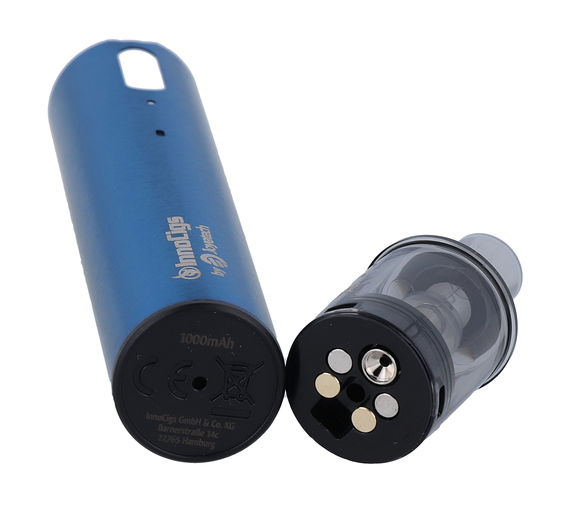 Das InnoCigs - eGo POD E-Zigaretten Set in verschiedenen Farbvarianten, das von RavenSmoke DE angeboten wird und für stilvolles Dampfen designed ist.
