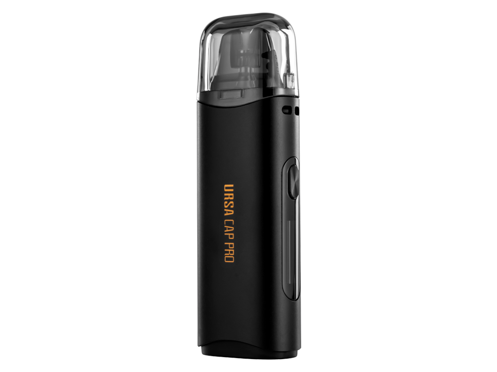 Detailansicht des Lost Vape Ursa Cap Pro Pod E-Zigaretten Sets mit 1.200 mAh Akku und 5-35 Watt Leistung.