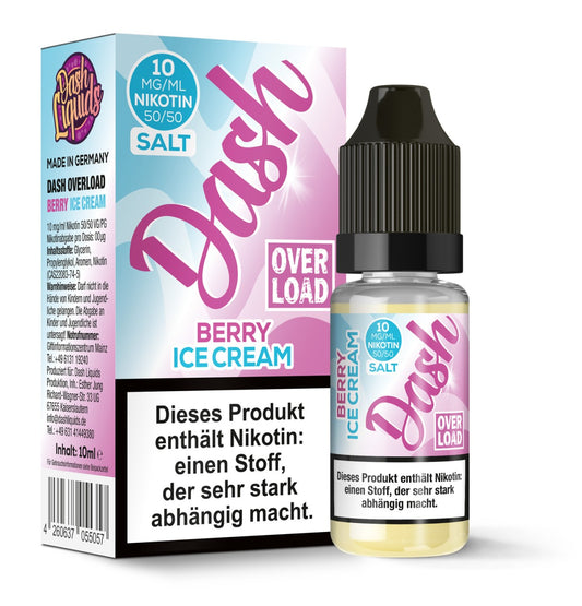 Berry Ice Cream - Dash Overload Nikotinsalz 20mg