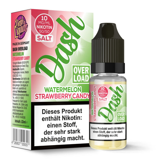 Watermelon Strawberry Candy - Dash Overload Nikotinsalz 20mg