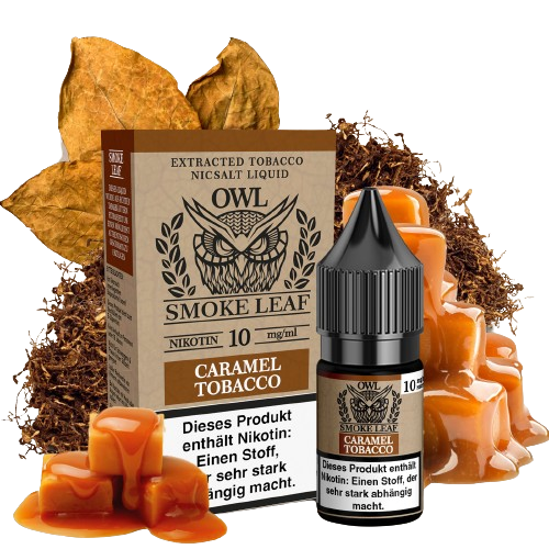 Caramel Tobacco - OWL Smoke Leaf Nikotinsalz 10mg