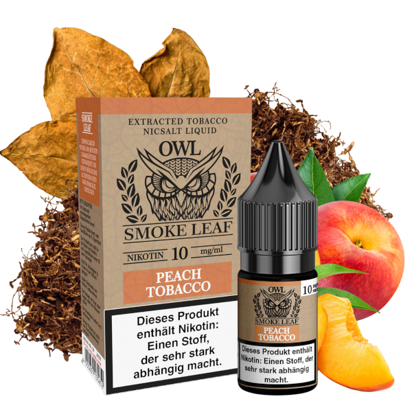 Peach Tobacco - OWL Smoke Leaf Nikotinsalz 20mg