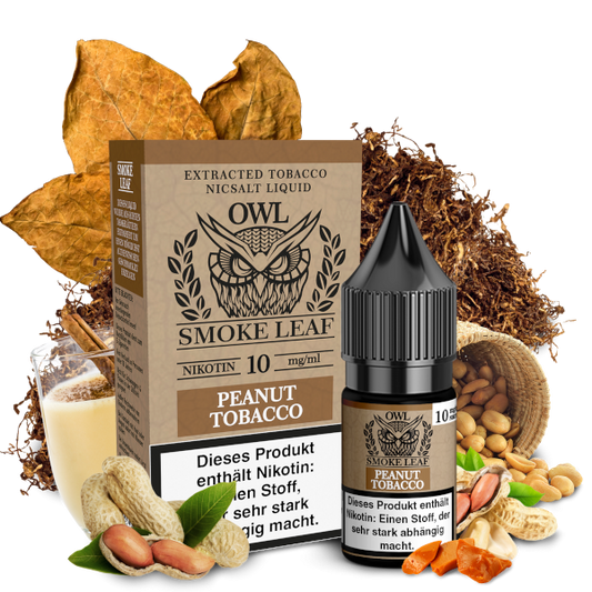 Peanut Tobacco - OWL Smoke Leaf Nikotinsalz 20mg