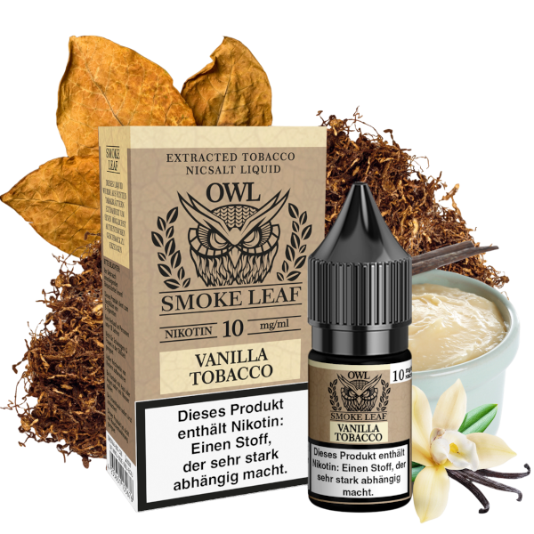 Vanilla Tobacco - OWL Smoke Leaf Nikotinsalz 20mg