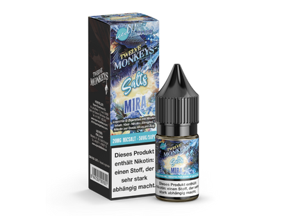 Twelve Monkeys - Iced - Nikotinsalz Liquid - Mira