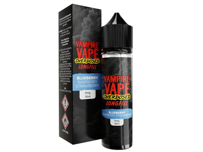 Vampire Vape - Overdosed - Longfills 10 ml - Blueberry Raspberry Strawberry