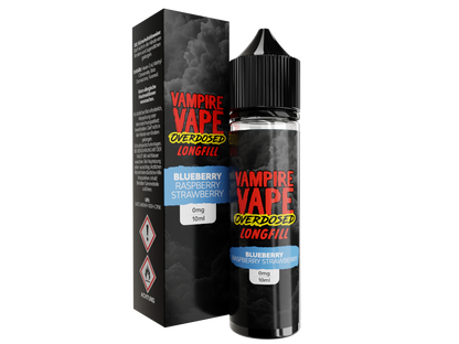Vampire Vape - Overdosed - Longfills 10 ml - Blueberry Raspberry Strawberry