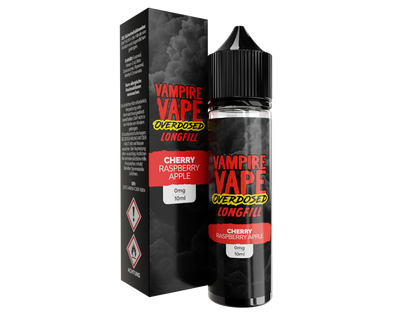 Vampire Vape - Overdosed - Longfills 10 ml - Cherry Raspberry Apple