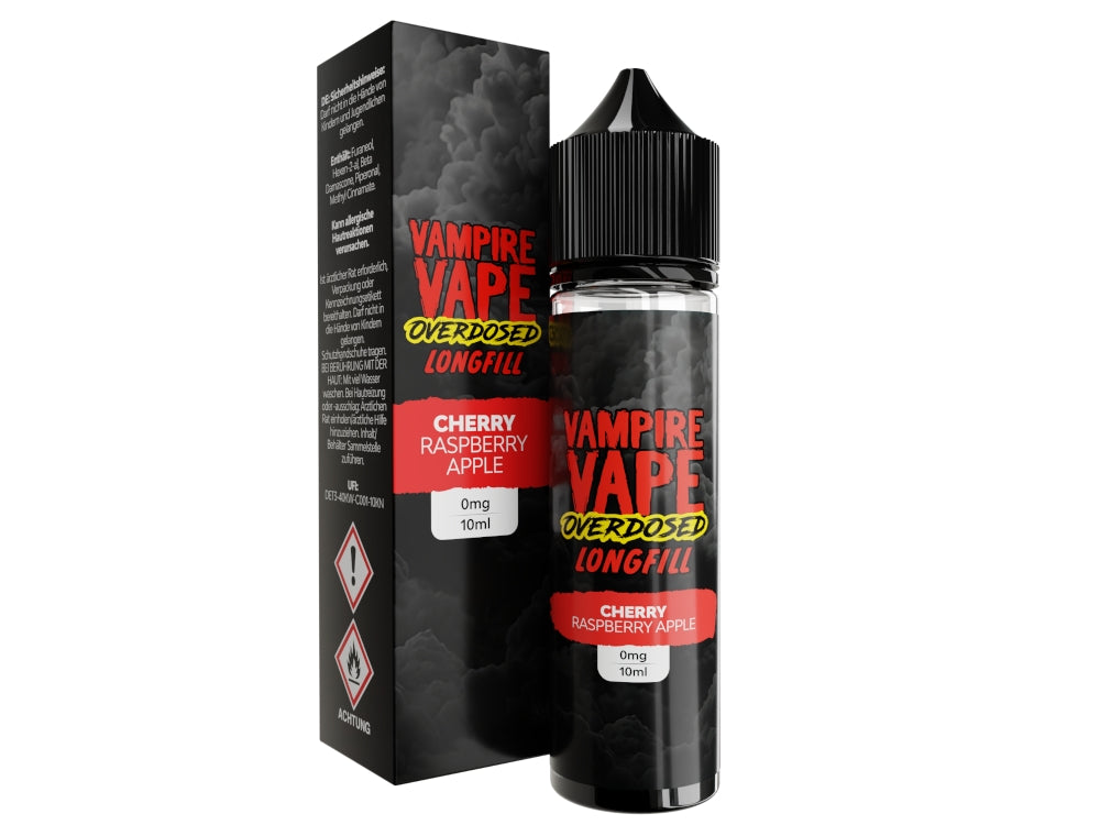 Vampire Vape - Overdosed - Longfills 10 ml - Cherry Raspberry Apple