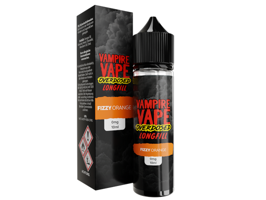 Vampire Vape - Overdosed - Longfills 10 ml - Fizzy Orange