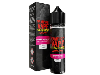 Vampire Vape - Overdosed - Longfills 10 ml - Passionfruit Peach Lemon