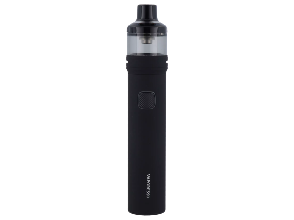 Vaporesso GTX GO 80 E-Zigaretten Set mit 3000mAh Akku und 5ml GTX Pod 26 - Ansicht von der Frontseite, die den eleganten und tragbaren Entwurf zeigt.