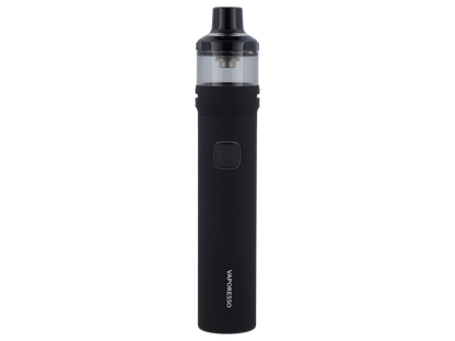 Vaporesso GTX GO 80 E-Zigaretten Set mit 3000mAh Akku und 5ml GTX Pod 26 - Ansicht von der Frontseite, die den eleganten und tragbaren Entwurf zeigt.
