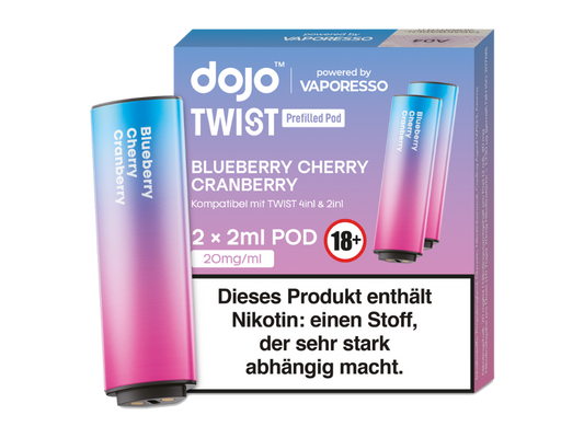 Vaporesso - Dojo - Twist Pod 20 mg/ml (2 Stück pro Packung)