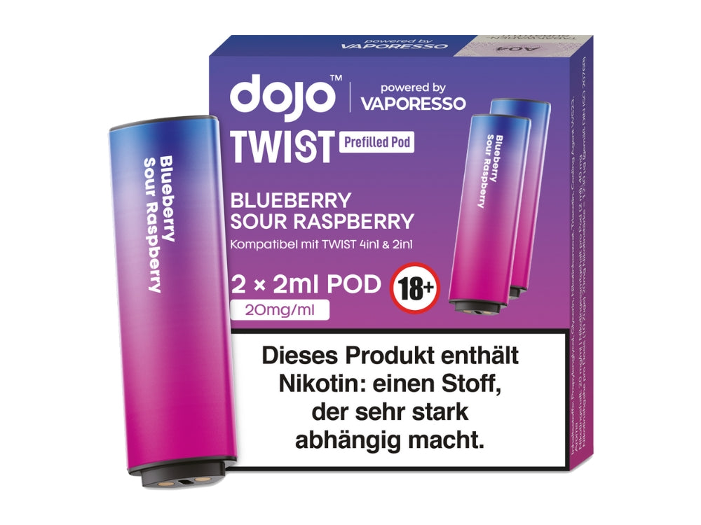 Vaporesso - Dojo - Twist Pod 20 mg/ml (2 Stück pro Packung)