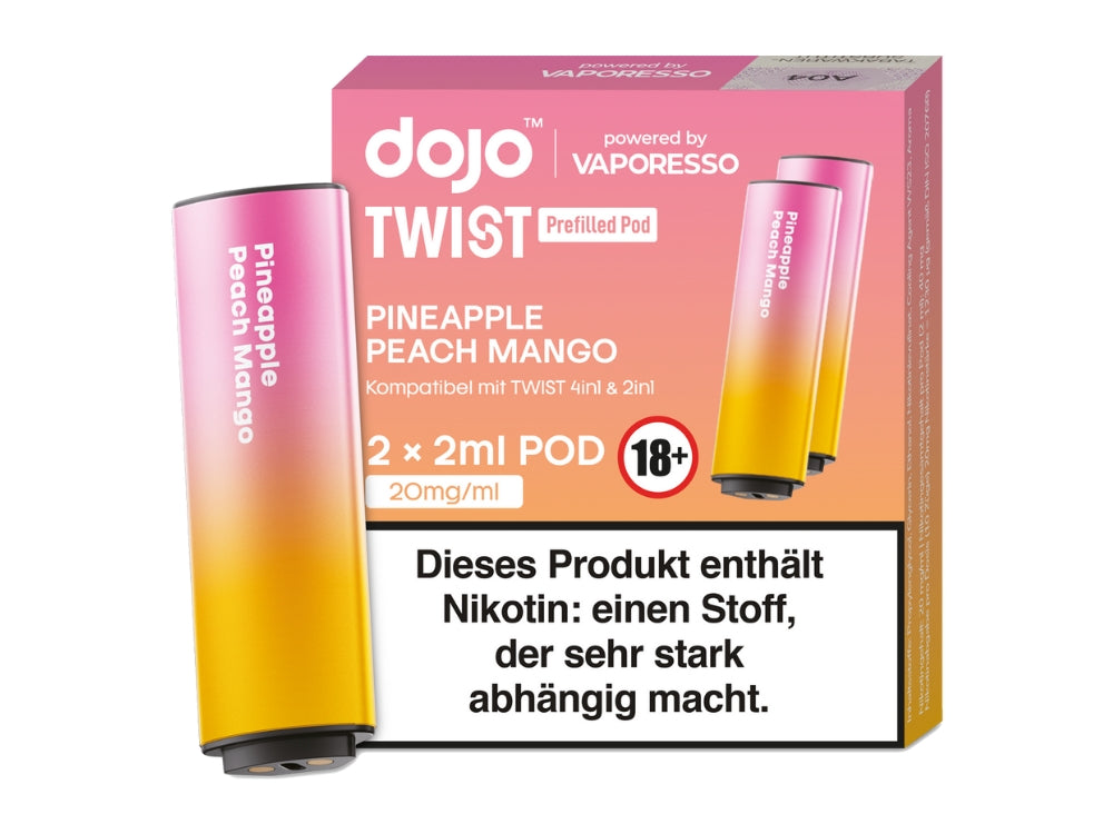 Vaporesso - Dojo - Twist Pod 20 mg/ml (2 Stück pro Packung)