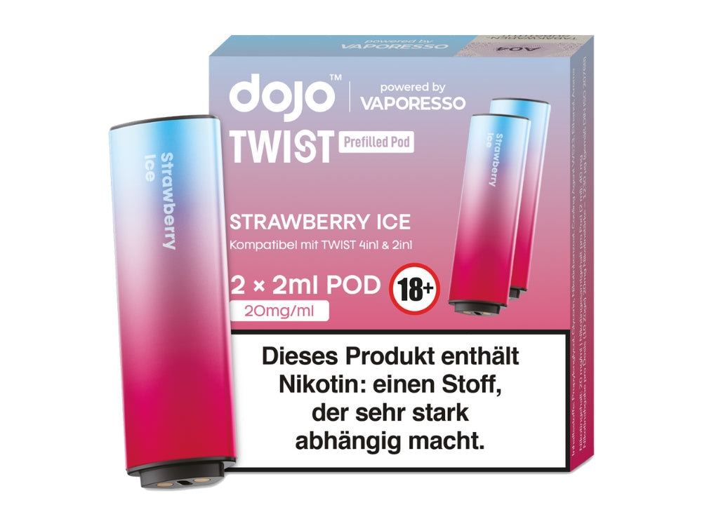 Vaporesso - Dojo - Twist Pod 20 mg/ml (2 Stück pro Packung)