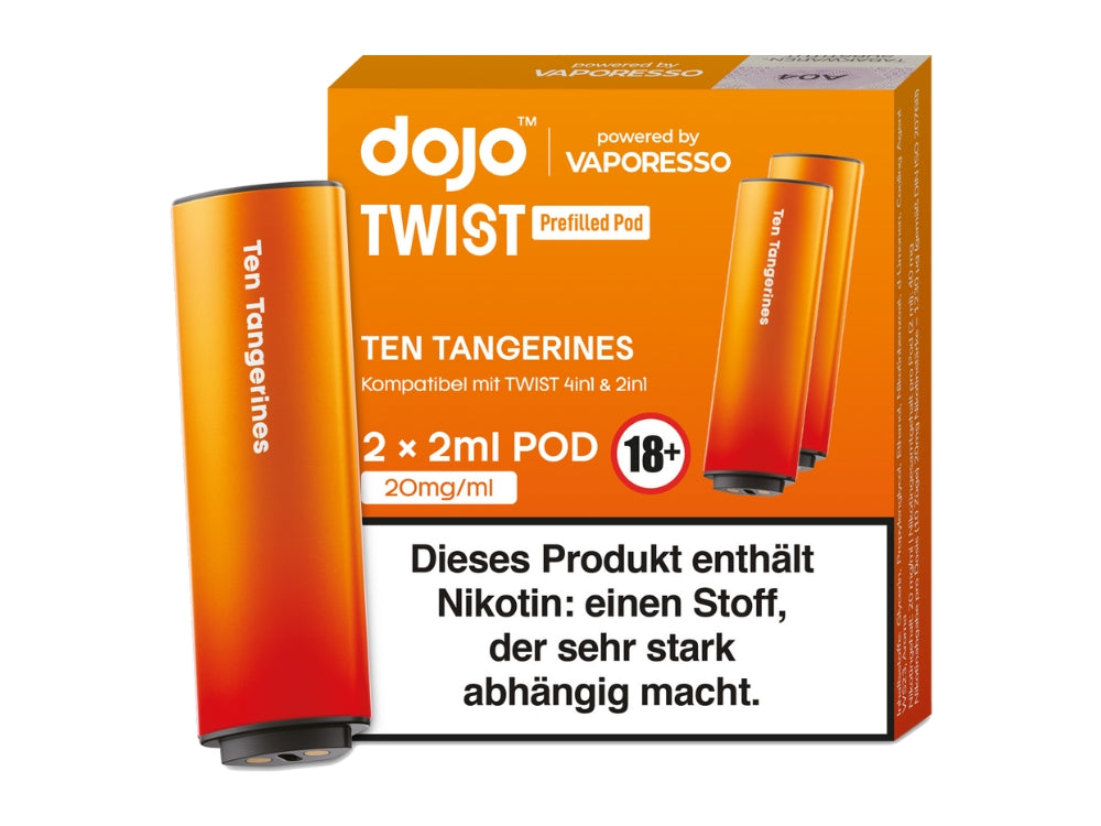 Vaporesso - Dojo - Twist Pod 20 mg/ml (2 Stück pro Packung)