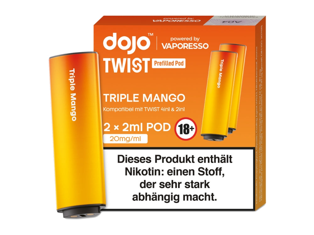 Vaporesso - Dojo - Twist Pod 20 mg/ml (2 Stück pro Packung)