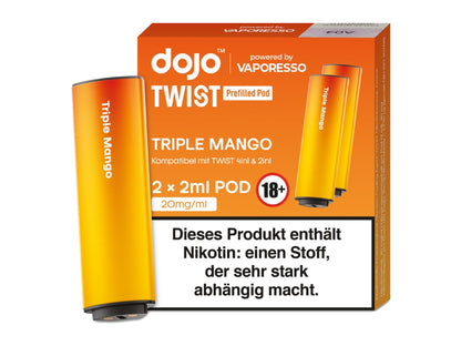Vaporesso - Dojo - Twist Pod 20 mg/ml (2 Stück pro Packung)