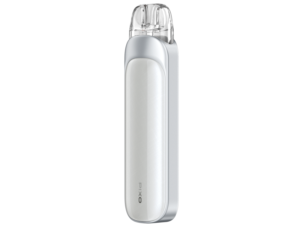 Die Aspire Pixo E-Zigarette zusammen mit einem USB-C Kabel zur schnellen Aufladung.