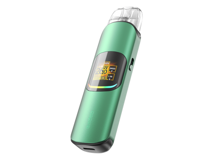 Verpackungseinheit der Aspire - Pixo Neo E-Zigaretten Set von RavenSmoke DE, zeigt alle enthaltenen Komponenten und Zubehör.
