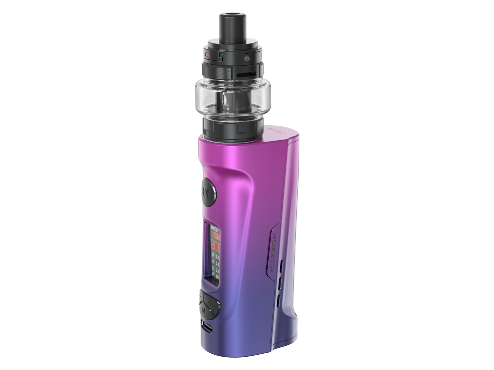 Aspire Boxxer E-Zigaretten Set verpackt, ideal ebenfalls für Neulinge im Vaping Bereich.
