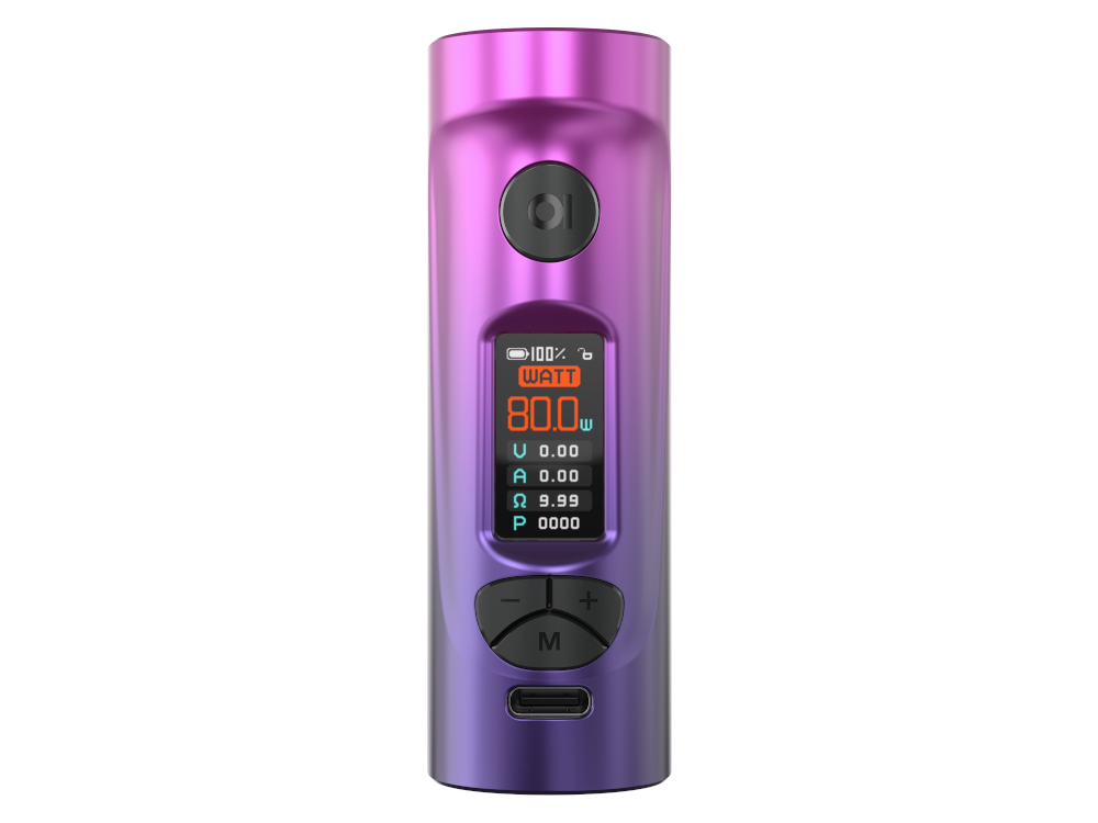 Technische Details und Spezifikationen des Aspire Boxxer 80 Watt Akkuträgers auf einem Übersichtsposter