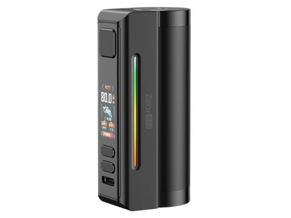 USB-C Anschluss des Aspire Zelos M80 Akku für schnelle Aufladung mit 2A Ladestrom.