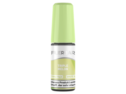 Flerbar Liquid - Triple Melon Nikotinsalz Liquid 20mg/ml, ideal für Dampfer, die einen intensiven Melonengeschmack genießen.