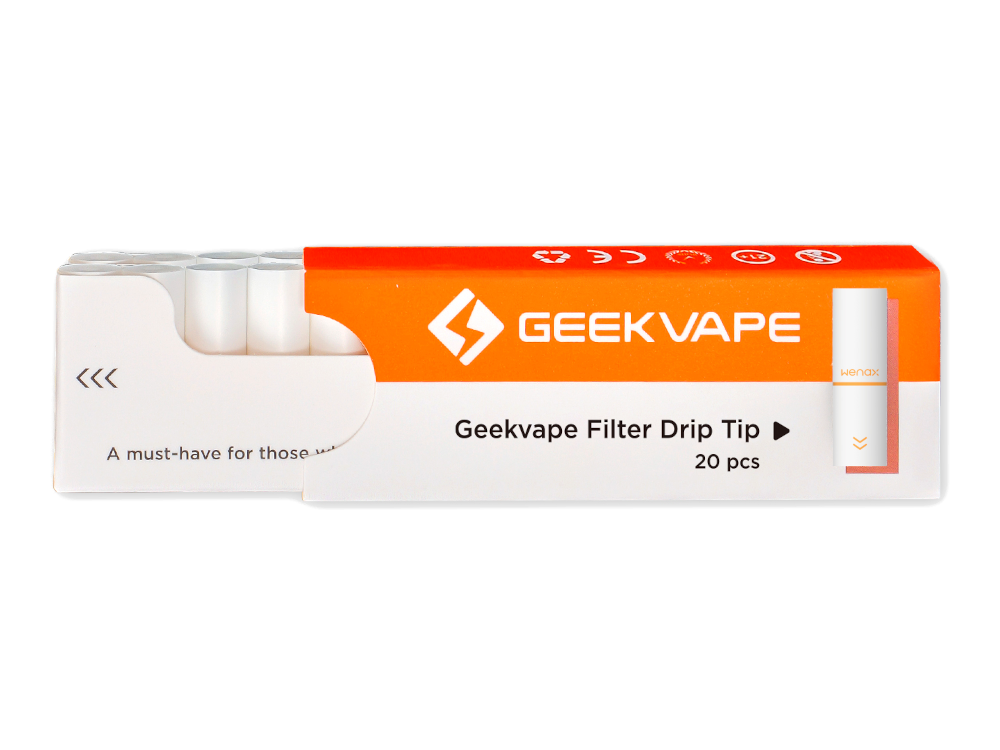 GeekVape - Filter Drip Tip (20 Stück pro Packung)