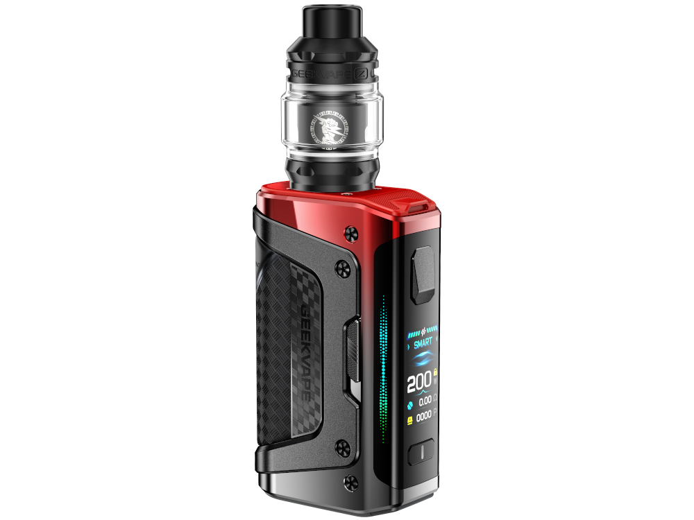 GeekVape Aegis Legend 5 E-Zigaretten Set mit 200 Watt und Z Subohm Clearomizer, robustes Design mit IP68 Schutz