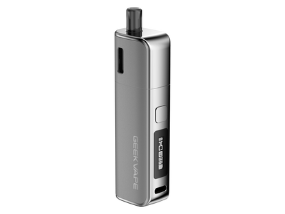 Verpackung und Zubehör des GeekVape - S30 E-Zigaretten Sets, einschließlich USB-C Kabel und Bedienungsanleitung.