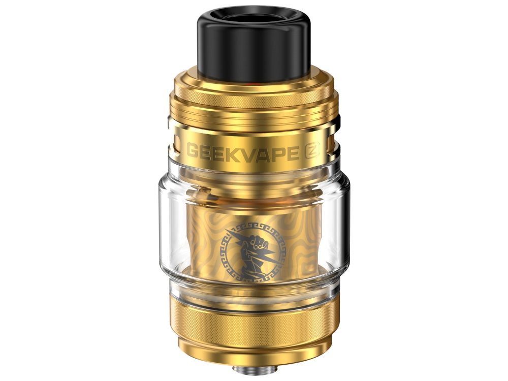 Das GeekVape - Z Fli 2 Clearomizer Set in Verwendung, ideal für Subohm-Dampfen.