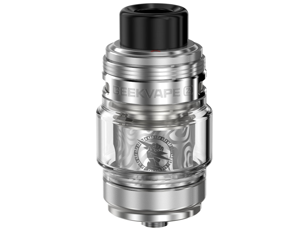 Vergleich des GeekVape - Z Fli 2 Clearomizer Set mit anderen Modellen, zeigt die Hochwertigkeit des Designs.