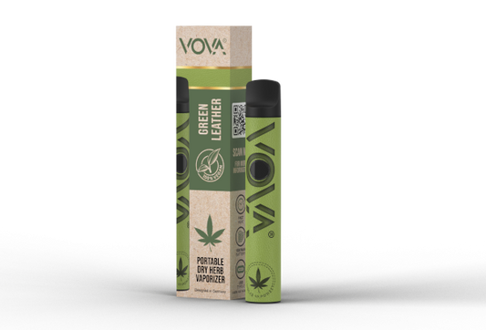Green Leather - VOVA Vaporizer