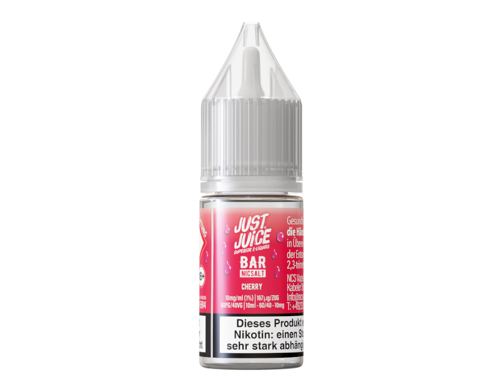 Just Juice - Bar - Nikotinsalz Liquid - Cherry