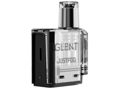 JustFog GLENT Pod mit Head - Sichtbarer Tank mit 3,5 ml Kapazität für einfache Liquidüberprüfung