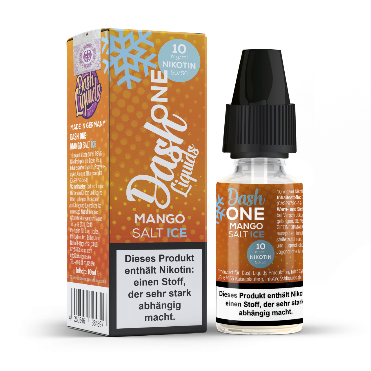 Mango Ice - Dash One Nikotinsalz 10mg