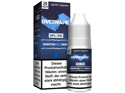 Overvape - Nikotinsalz Shot - 50PG/50VG