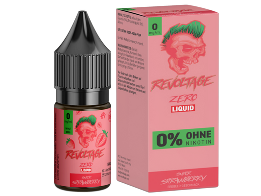 Revoltage  - Hybrid Nikotinsalz Liquid - Super Strawberry - 0mg