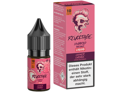 Revoltage - Hybrid Nikotinsalz Liquid - Laser Lychee