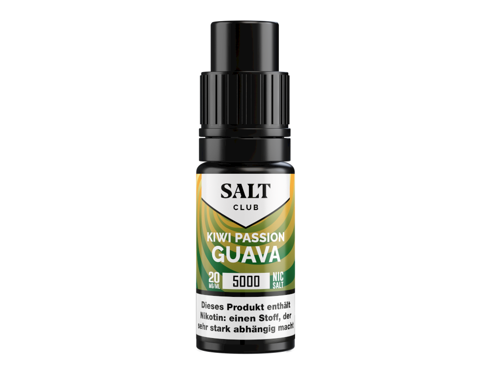 Salt Club - 5000 - Nikotinsalz Liquid 20 mg/ml - Kiwi Passion Guava