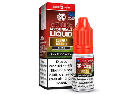 SC - Red Line - Sunrise Tobacco - Nikotinsalz Liquid