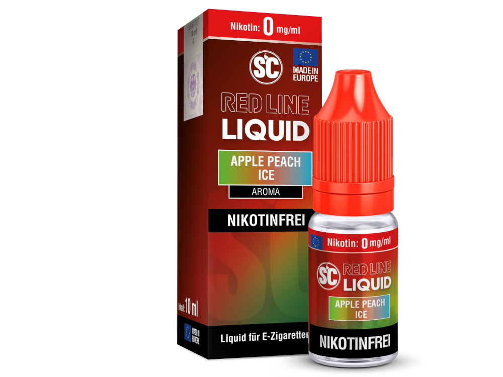 SC - Red Line - Apple Peach Ice - Nikotinsalz