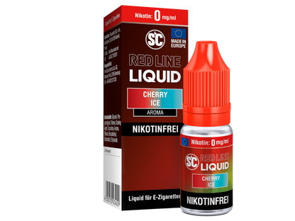 Herstellerinformationen für SC Red Line Cherry Ice Nikotinsalz Liquid, inklusive Kontaktadresse und E-Mail für weitere Anfragen